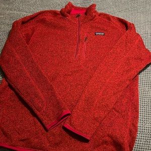 Patagonia red better sweater. XL